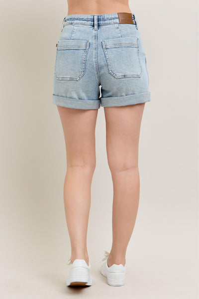 Judy Blue High Waist Jogger Shorts