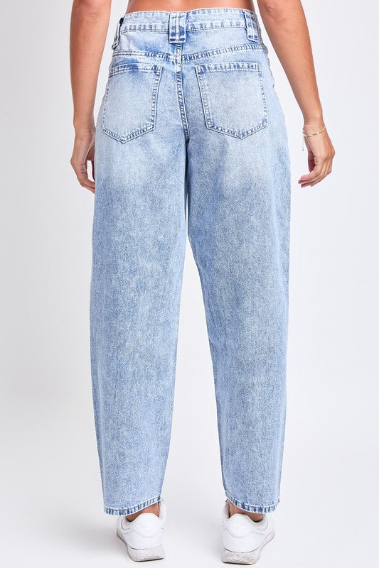YMI Mid Rise Relax Rigid Barrel Jean