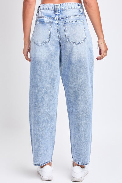 YMI Mid Rise Relax Rigid Barrel Jean