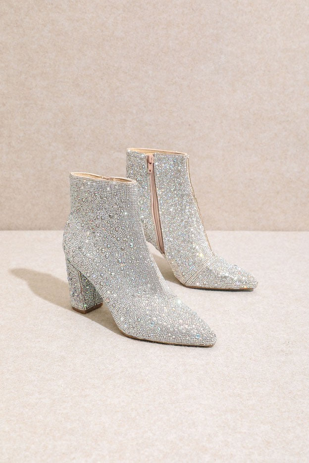 Rhinestone Booties