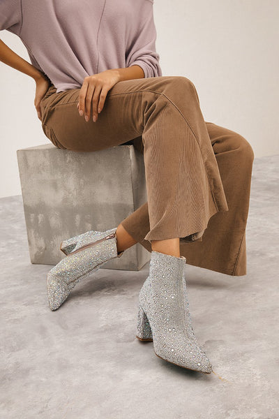 Rhinestone Booties