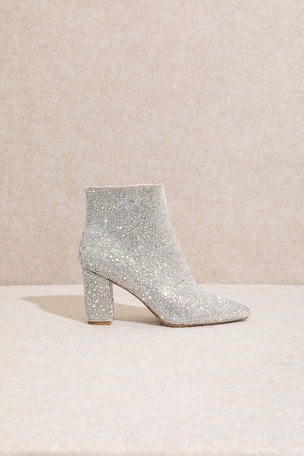 Rhinestone Booties