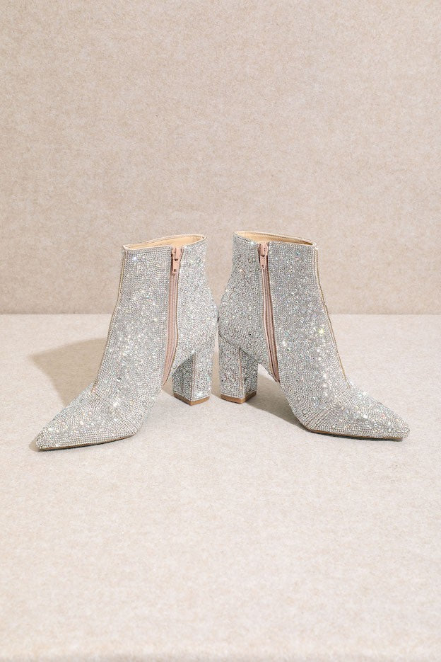 Rhinestone Booties