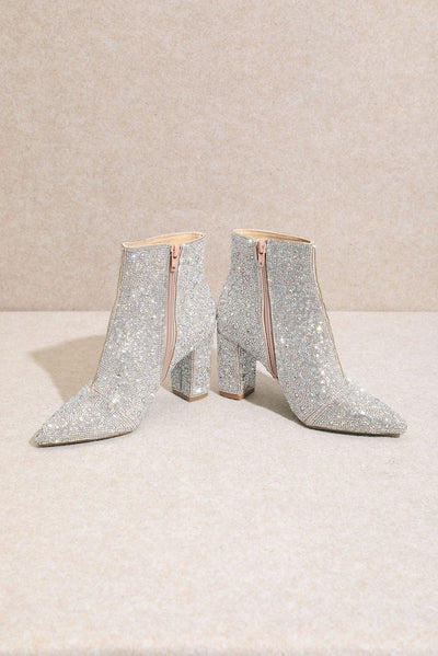 Rhinestone Booties