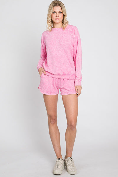 Mineral Wash Cotton Sweater