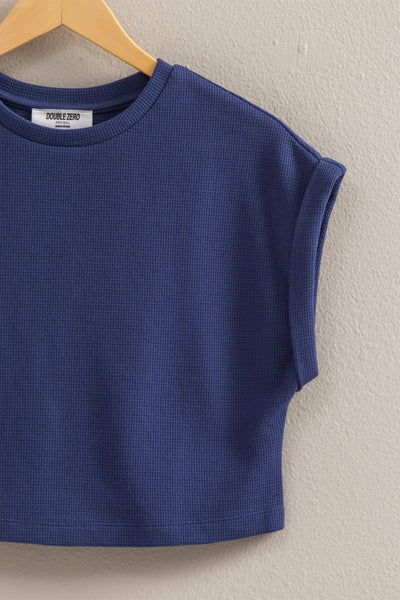 Waffle Knit Short Top