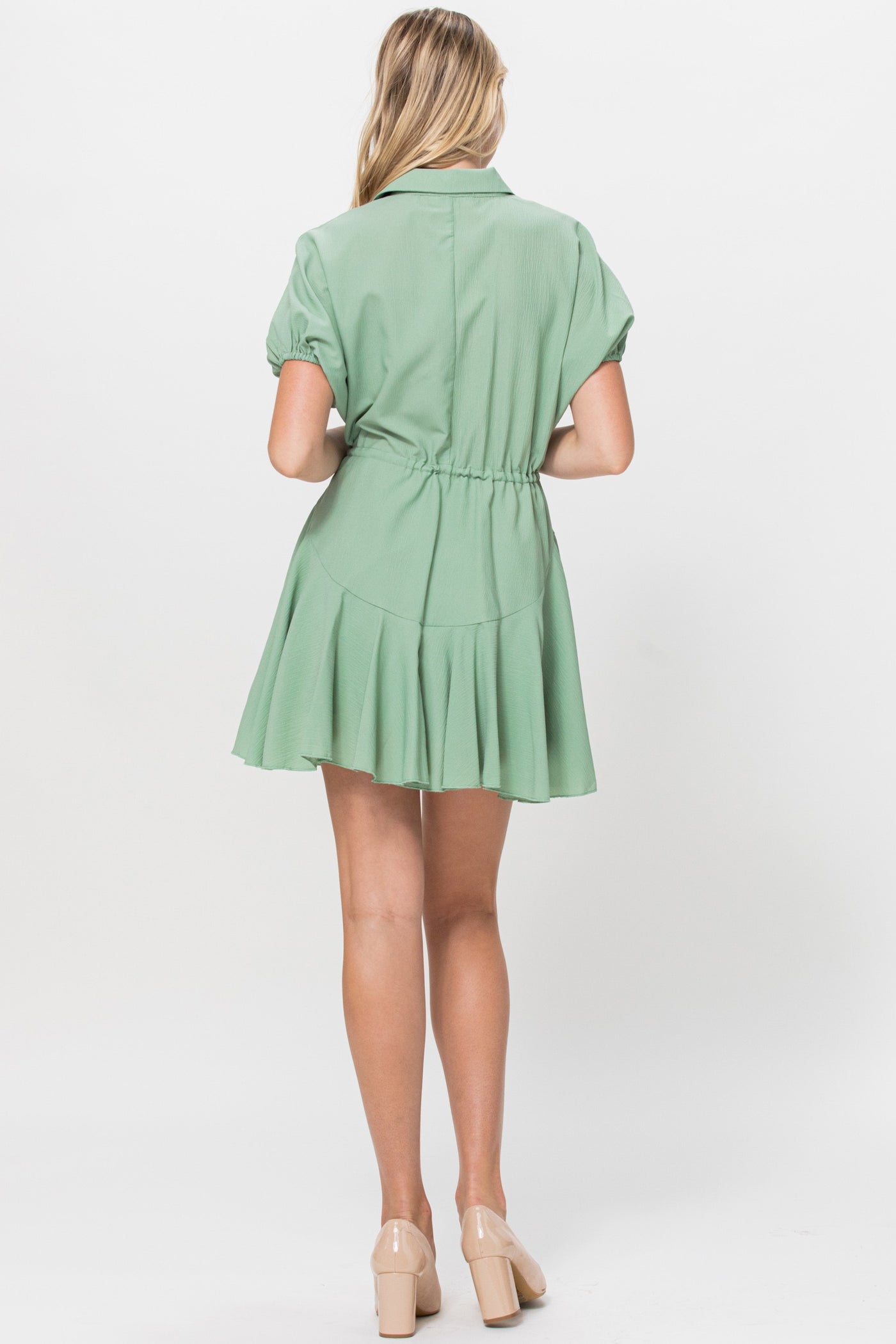 Collared Shirt Dress