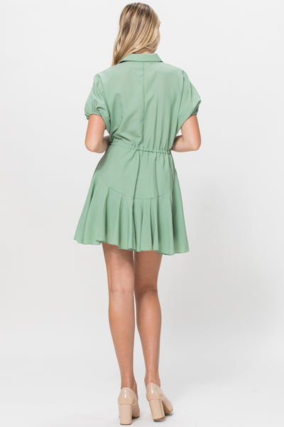 Collared Shirt Dress