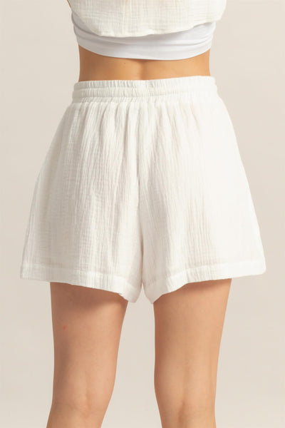 Double Layered Gauze Shorts
