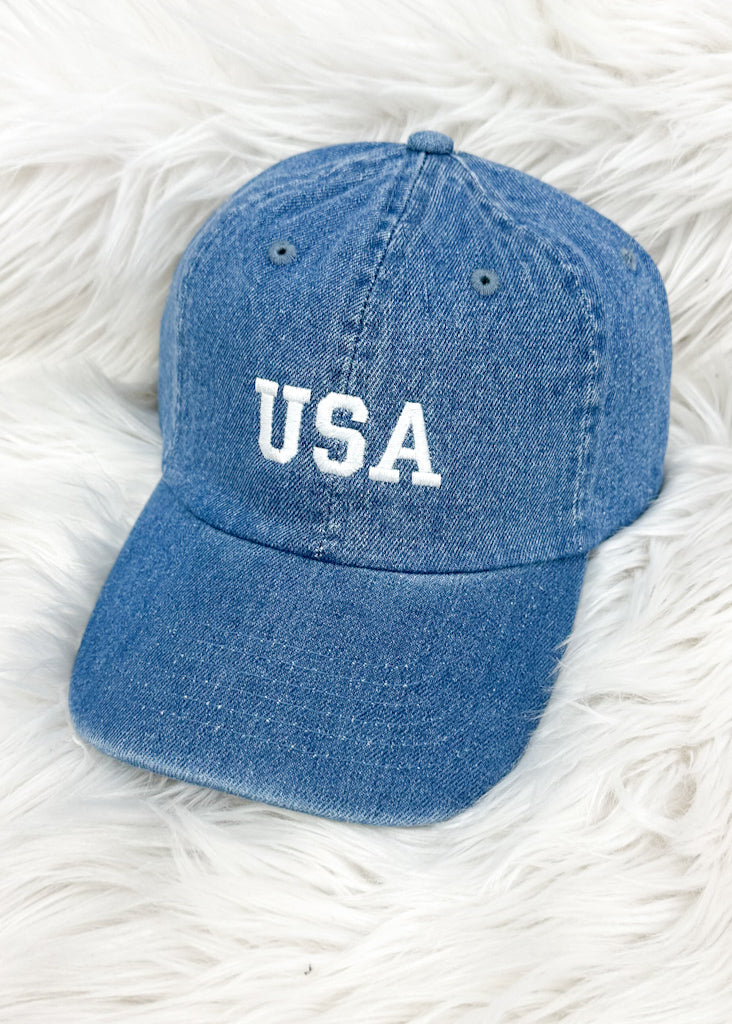 USA Embroidered Hat