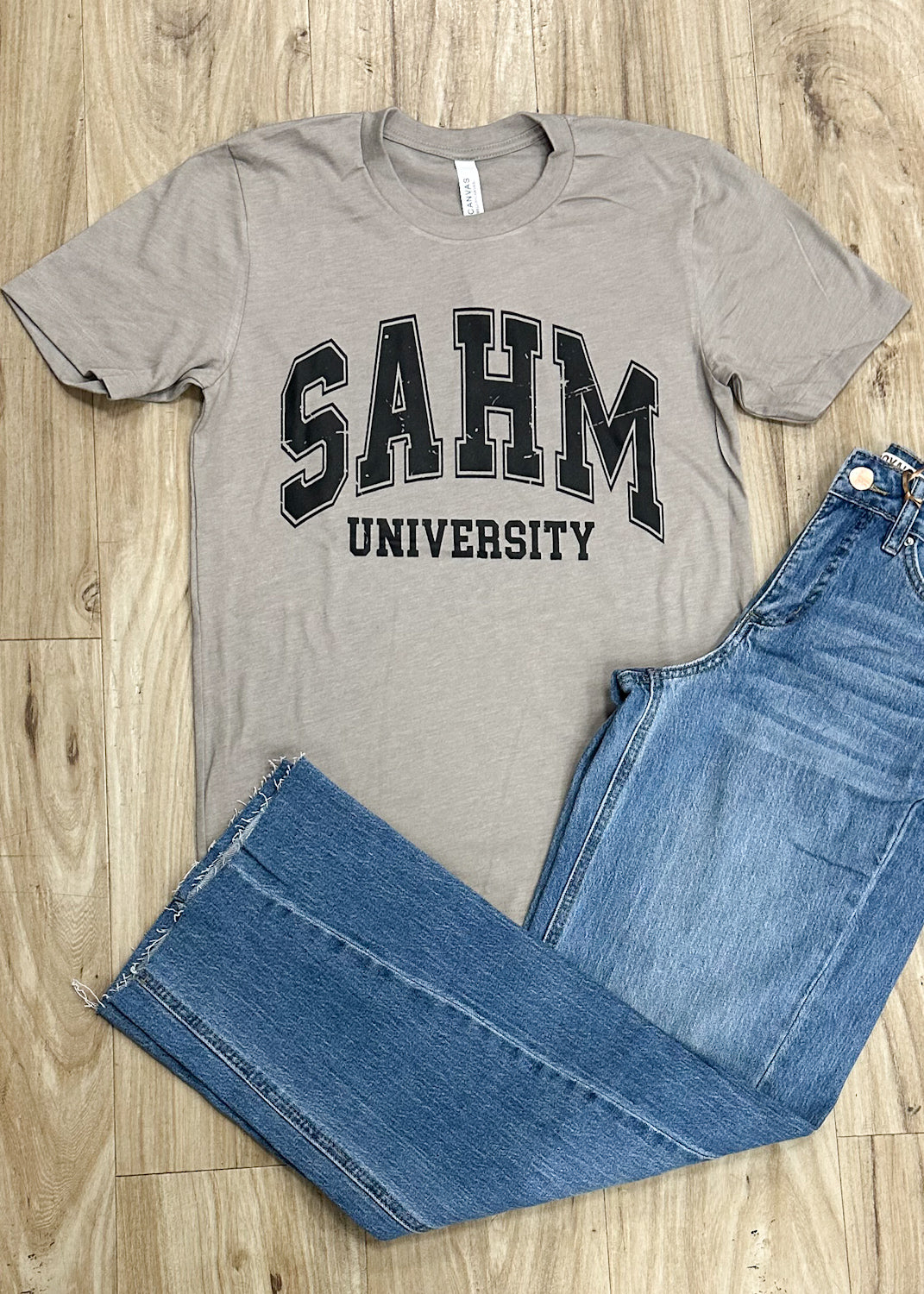 SAHM University Graphic Tee Shirt