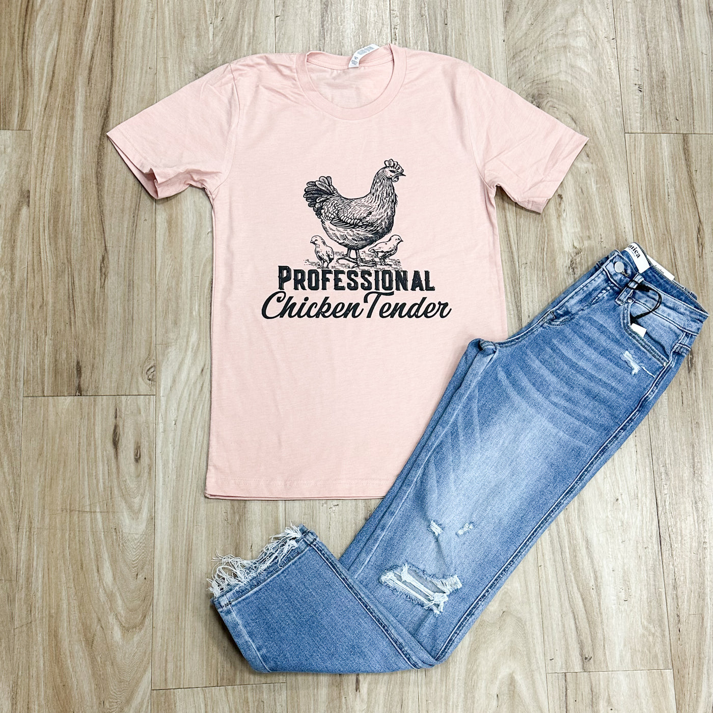 Chicken Tender Graphic Tee Shirt