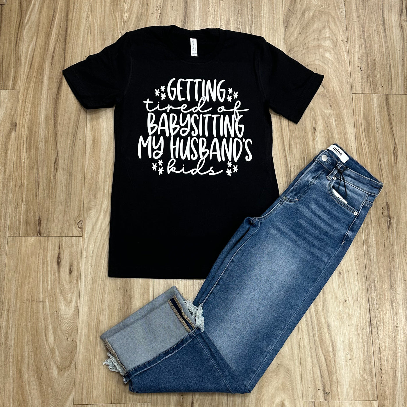 Babysitting my Husband's Kids Graphic Tee Shirt