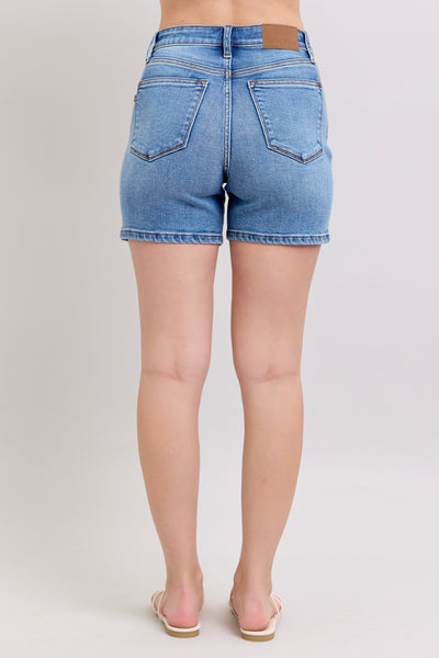 Judy Blue High Waist Dad Shorts