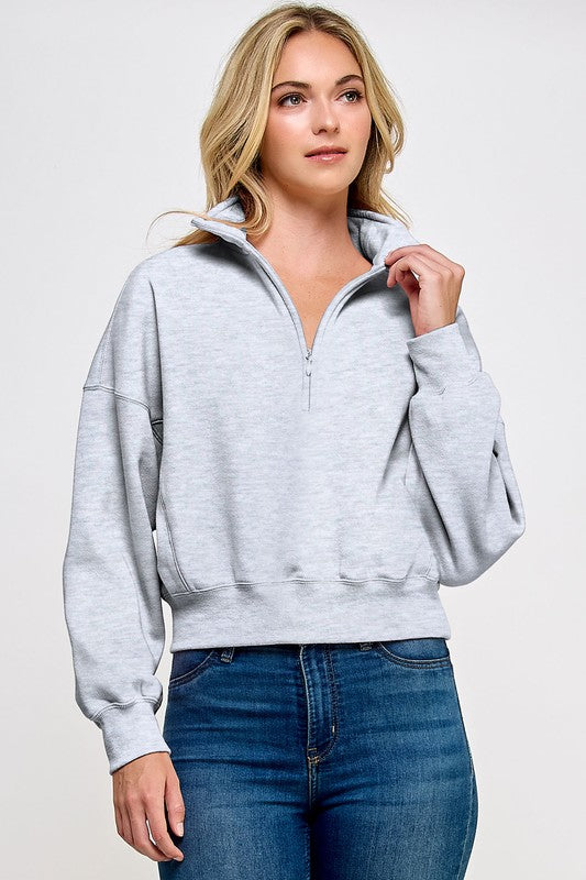Quarter Zip Pullover