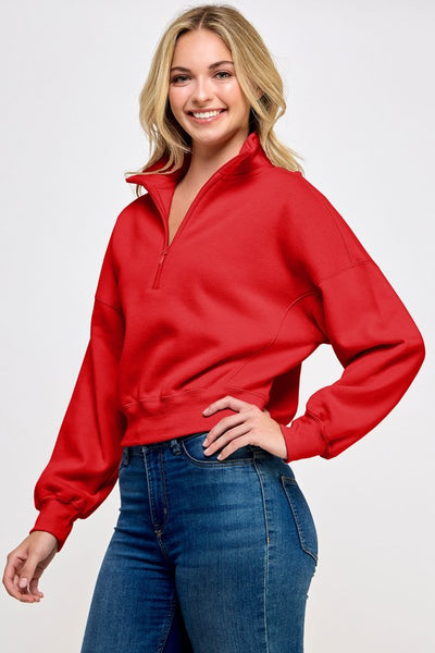 Quarter Zip Pullover