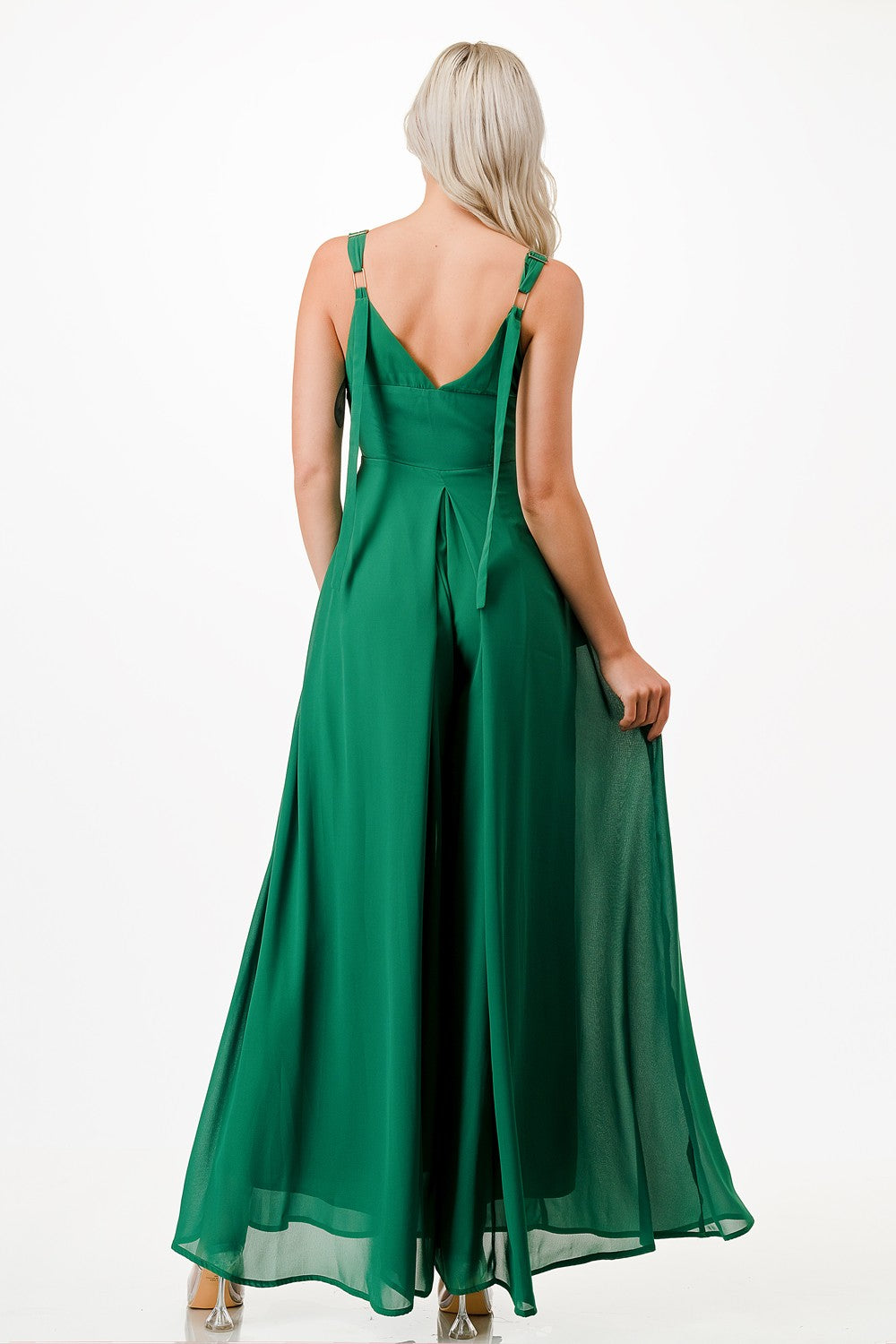 Wide Leg Jumpsuit with Pockets