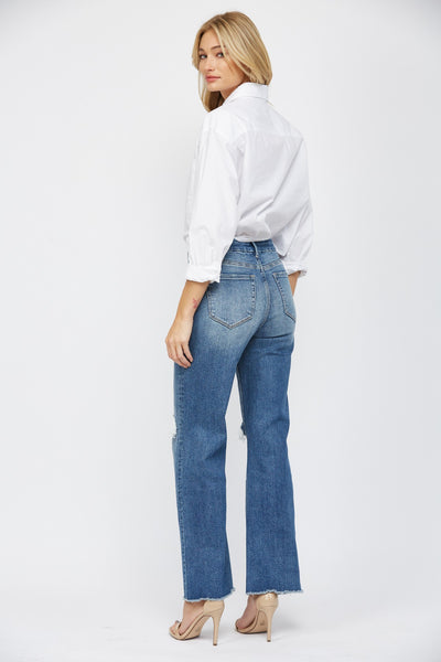 Mica High Rise Wide Leg Jeans