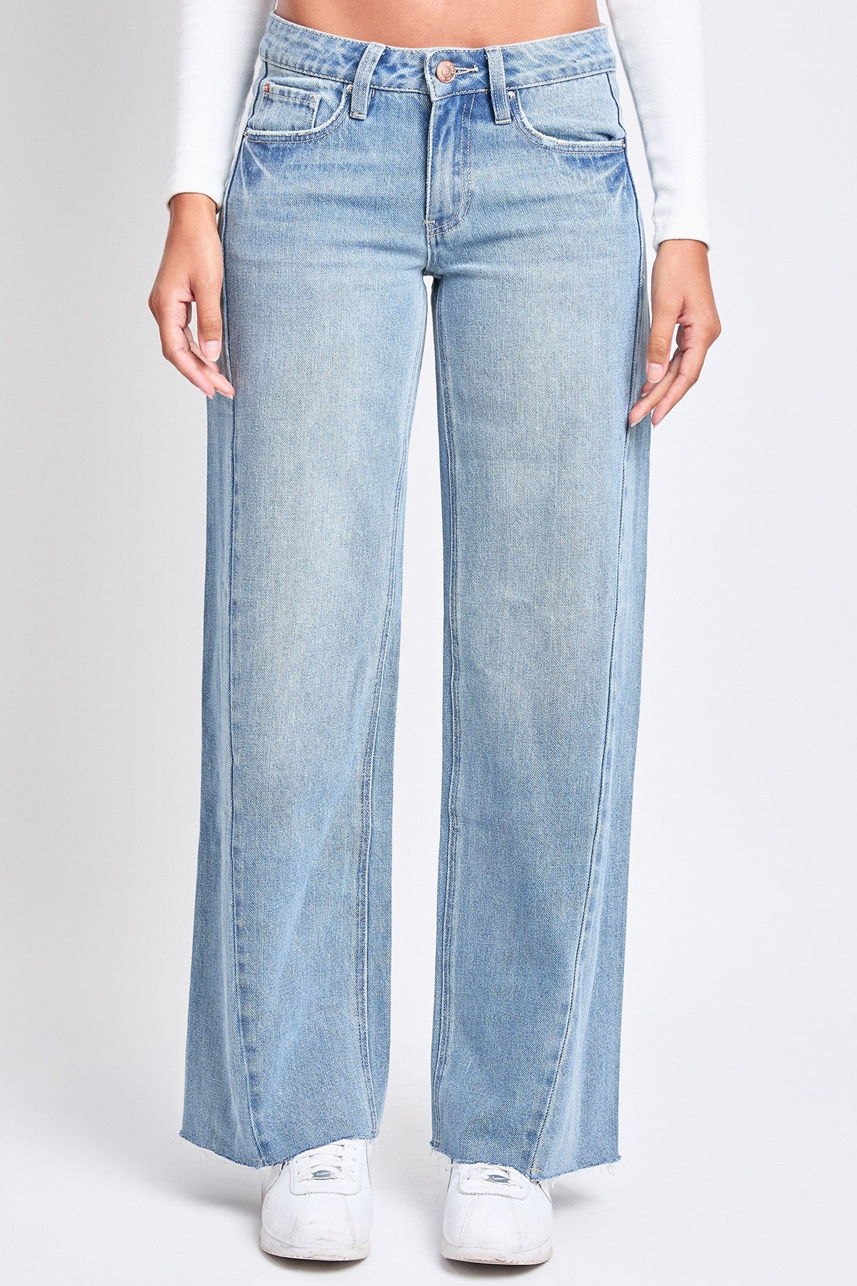 YMI Low Rise Wide Leg Jeans