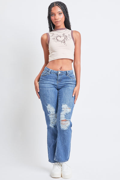 YMI Low Rise Dad Fit Jeans