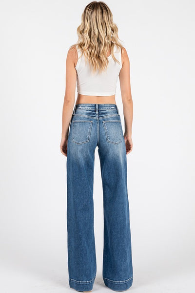 Petra Mid Rise Stretch Trouser Jeans