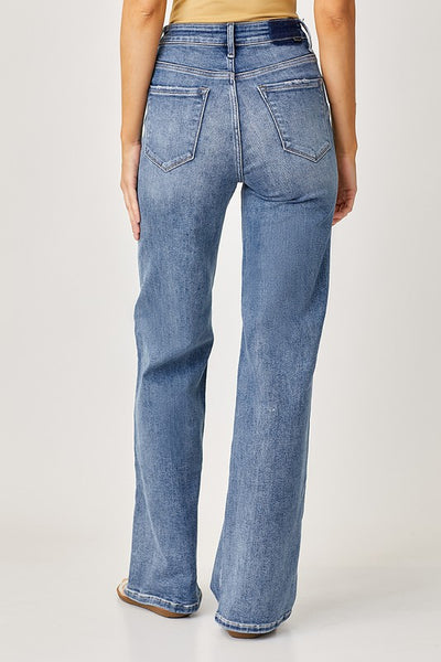Risen WIde Leg Jeans