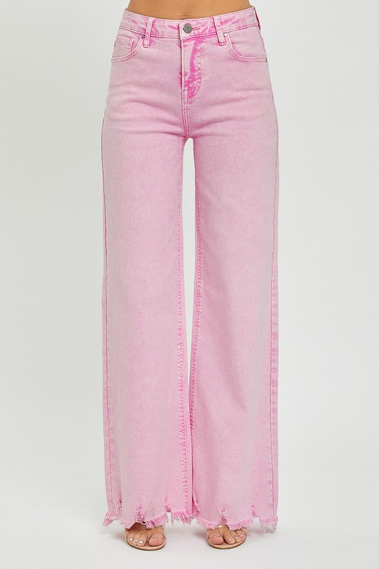 Risen Wide Leg Pants