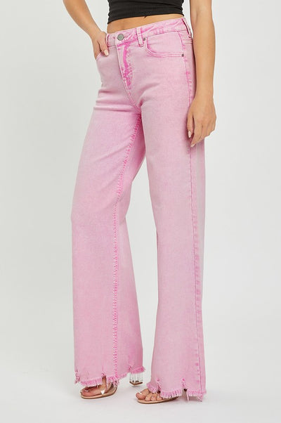 Risen Wide Leg Pants