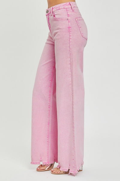 Risen Wide Leg Pants