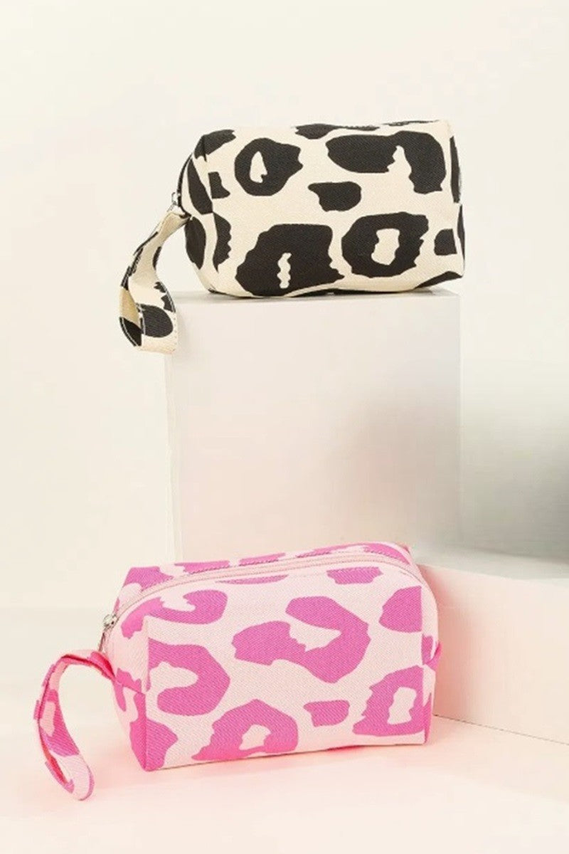 Leopard Cosmetic Bag
