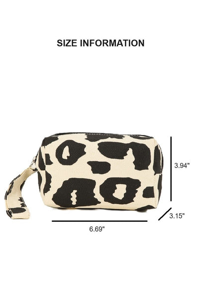 Leopard Cosmetic Bag